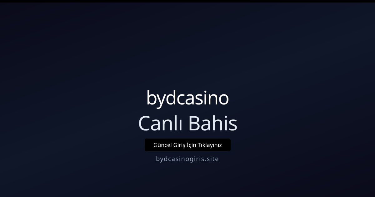 Muebbet Canlı Bahis