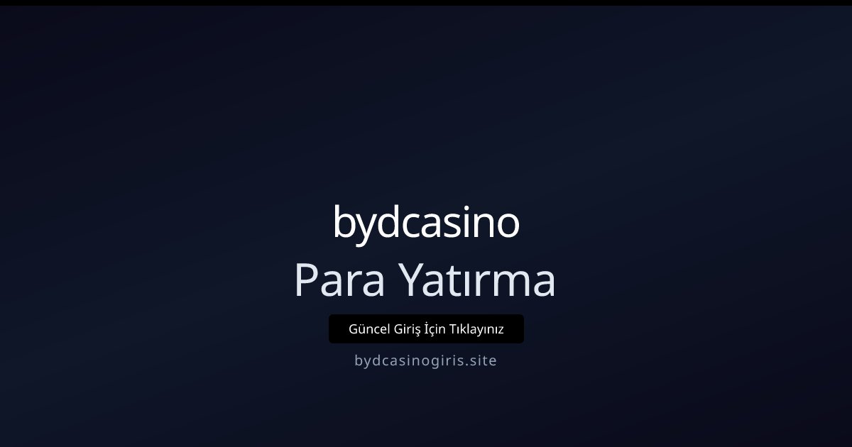 Muebbet Para Yatırma